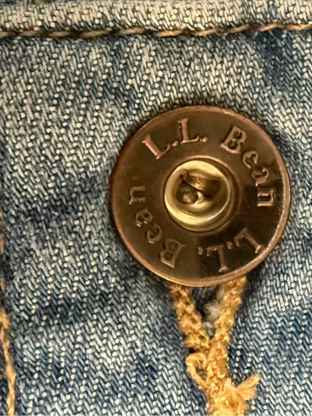 L.L. Bean Light Blue Denim Women's Bermuda Shorts Jorts